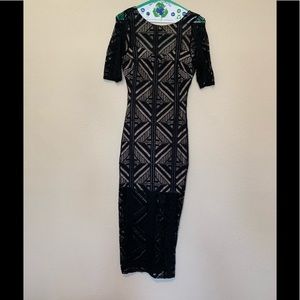 SugarCloth Black Lace Dress